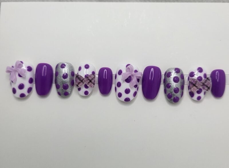 plum & polka dot